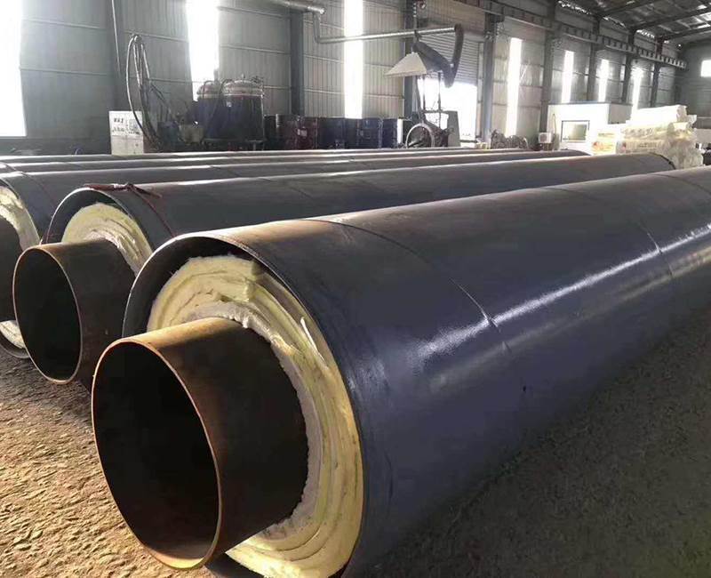 蒸汽輸送專用鋼套鋼巖棉保溫鋼管