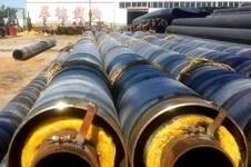 預(yù)制直埋鋼套鋼蒸汽保溫管價格